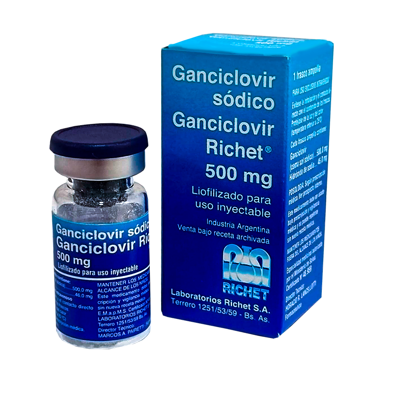 Ganciclovir Richet 500mg