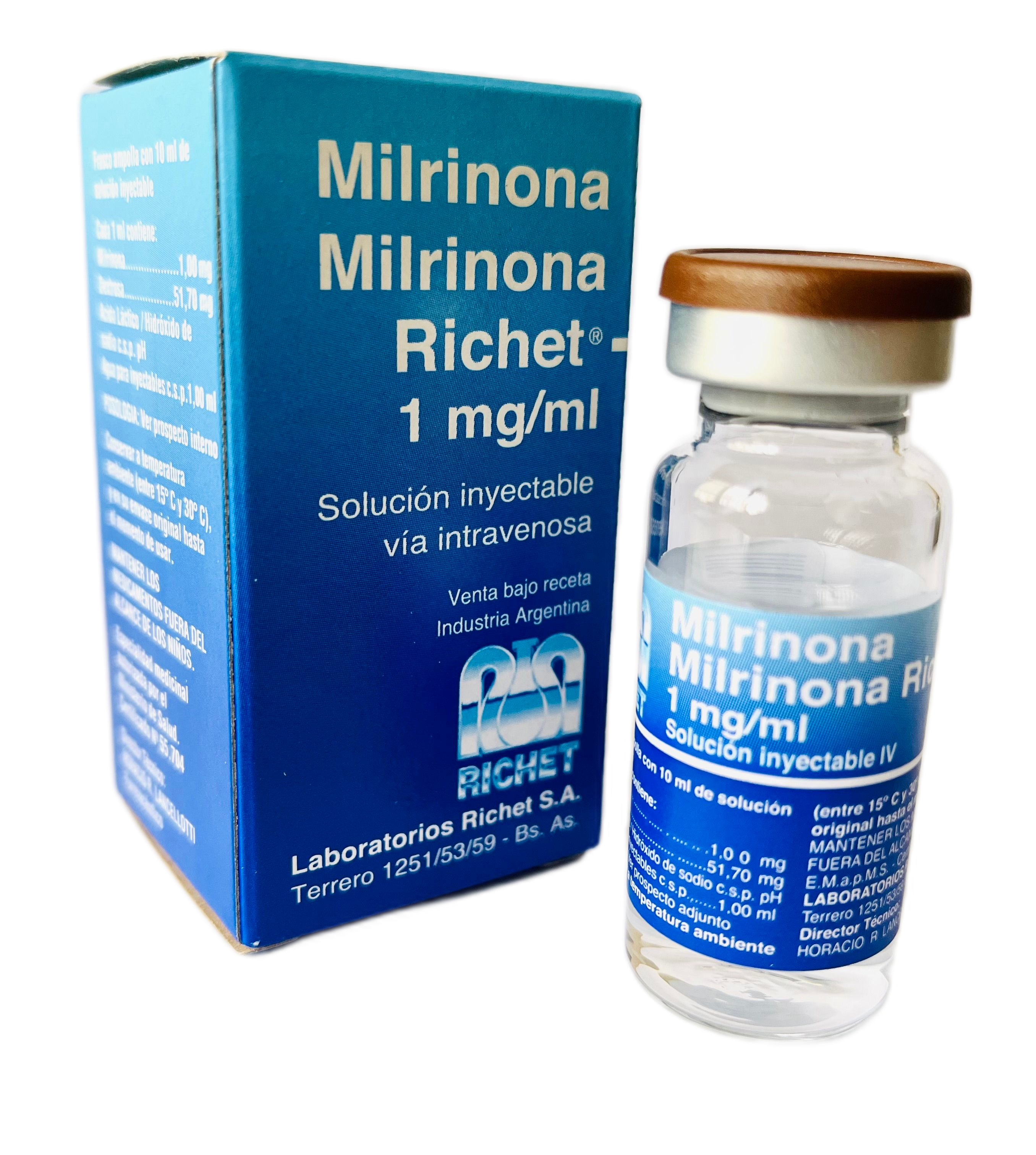 Milrinona Richet 1 mg/ml